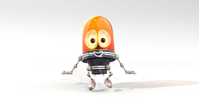 Harm Alarm zittend
